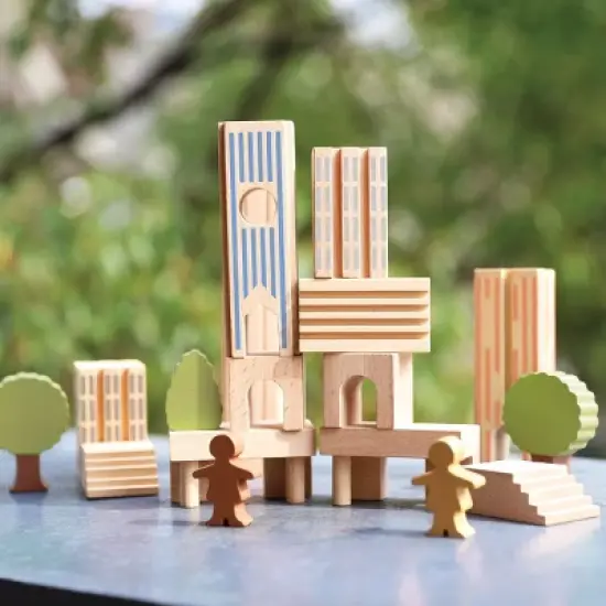 Kaplan Early Learning Big City Building Blocks  - Set of 36 image {1}