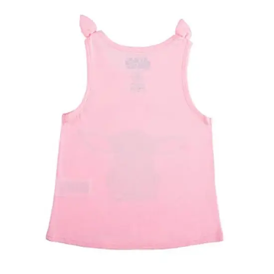 Star Wars The Mandalorian Girl's 3-Pack Come To The Cute Side Baby Yoda Bow Strap Tank Top, Ruffle Sleeve Tee and Casual Shorts for Kids image {6}