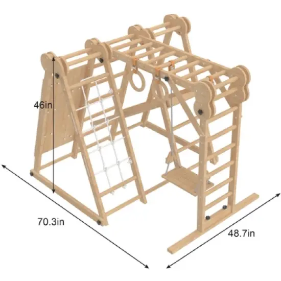 Avenlur Chestnut Indoor Foldable Climber image {7}