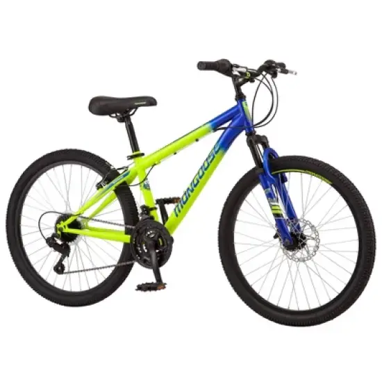 Mongoose Scepter 24" Mountain Bike - Green/Blue image {1}