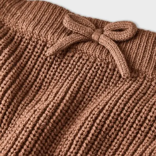 Grayson Collective Baby Girls' Beanie & Sweater Set - Pink/Brown image {3}
