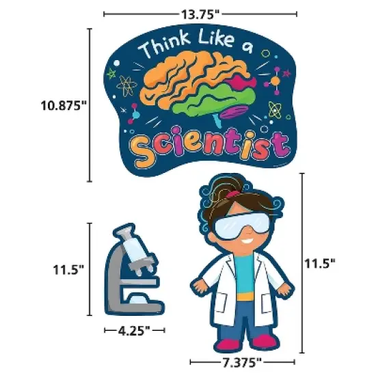 Teacher Created Resources Science Talk Bulletin Board Set 60/Set (TCR6627) image {1}