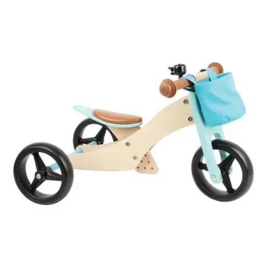 Small Foot Wooden 2-in-1 Tricycle & Balance Bikes image {5}