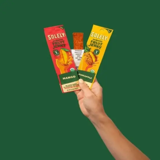 Solely Pineapple Fruit Snack Jerky - 4.1oz/5ct image {3}
