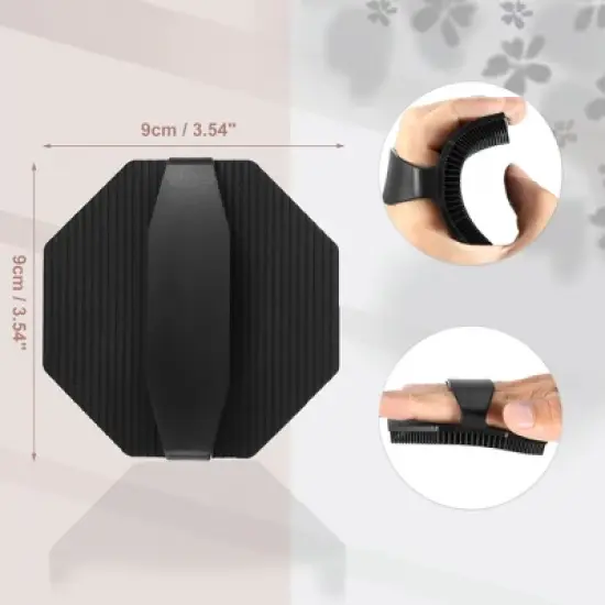 Unique Bargains Shower Silicone Body Scrubber 4 Pcs image {2}