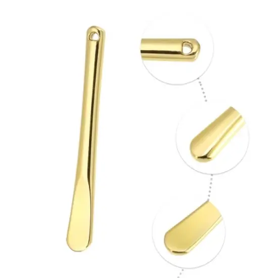 Unique Bargains Eye Cream Massage Sticks Beauty Scoop Makeup Spatula Mini Spoon for Facial Cosmetic Face Cream 2.32"x0.30" 4 Pcs image {2}