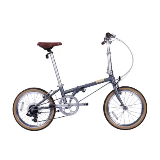 Dahon Boardwalk D7 Folding Bike (Charcoal) image {2}