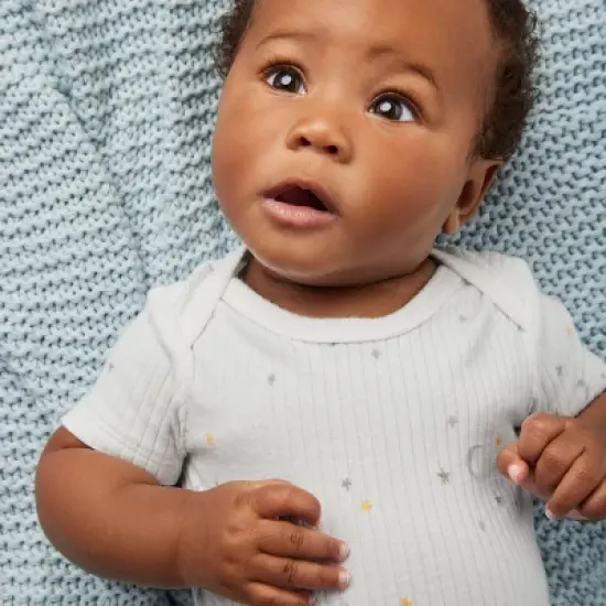 Carter's Just One You&reg; Baby 3pk Bodysuit - Green/White image {5}