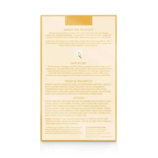 SheaMoisture Baby Calm & Comfort Baby Care Kit - 3ct image {1}