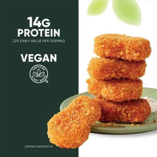 MorningStar Farms Veggitizers Frozen Plant Based Chik'n Nuggets Buffalo - 10.5oz image {5}