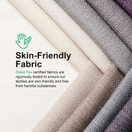 HOMES: Inside + Out Tubera Arm Chair Chenille T Seat Cushion Recliner with Extendable Back image {3}