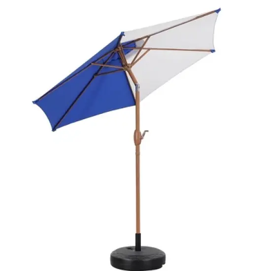 Ainfox 7.5ft Patio Umbrella Summer Style image {1}