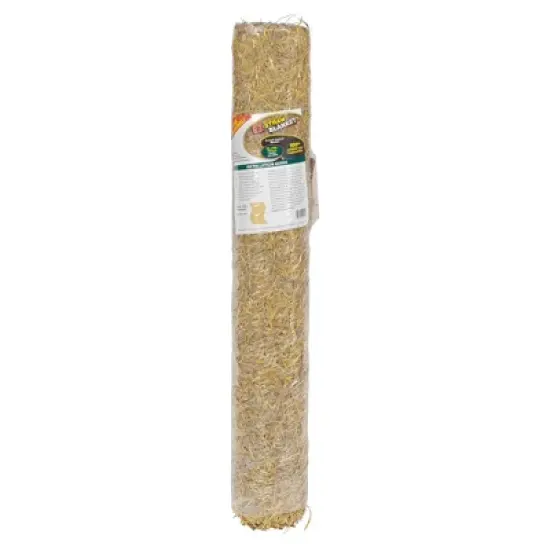 EZ Straw Grass Seed Germination and Erosion Control Blanket, 4ft x 50ft (200 sq ft) image {6}