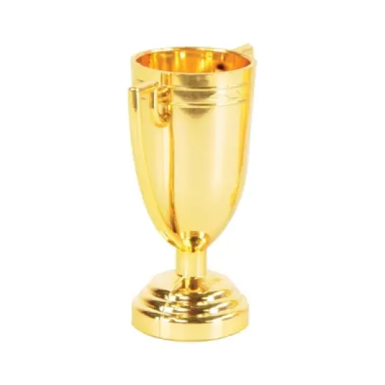 Beistle 16 Trophy Cups, 2.5" x 2.25", (16/Pkg) Multicolored image {3}