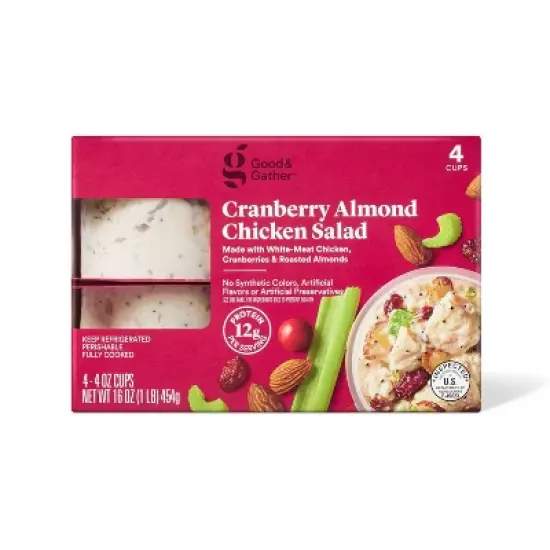 Cranberry Almond Chicken Salad Cups - 16oz/4ct - Good & Gather&trade; image {4}