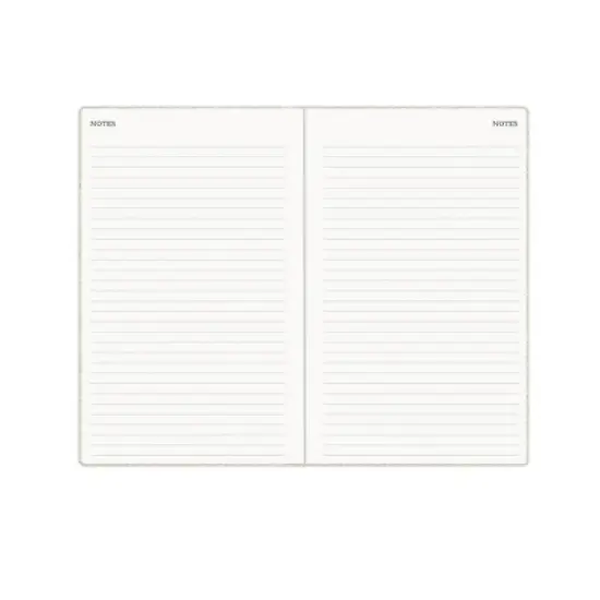 Morris & Co. by Blue Sky 5"x8" 2026 Weekly/Monthly Bookbound Planner Hardcover Blackthorn Natural Linen image {7}