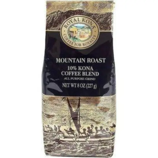 Royal Kona Mountain Roast Ground Medium Roast Coffee - 8oz image {1}