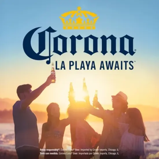 Corona Extra Lager Beer - 12pk/12 fl oz Bottles image {5}