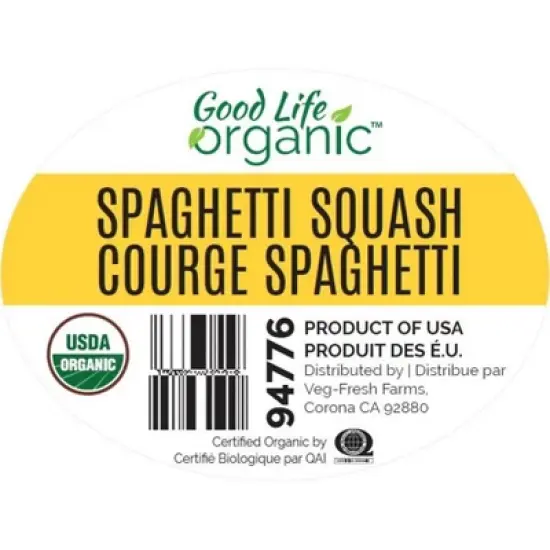 Fresh Organic Spaghetti Squash - each image {1}