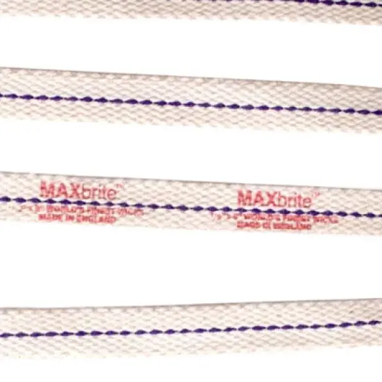 Flat Cotton Oil Lamp Lantern Replacement Wicks Pack of 10 image {1}