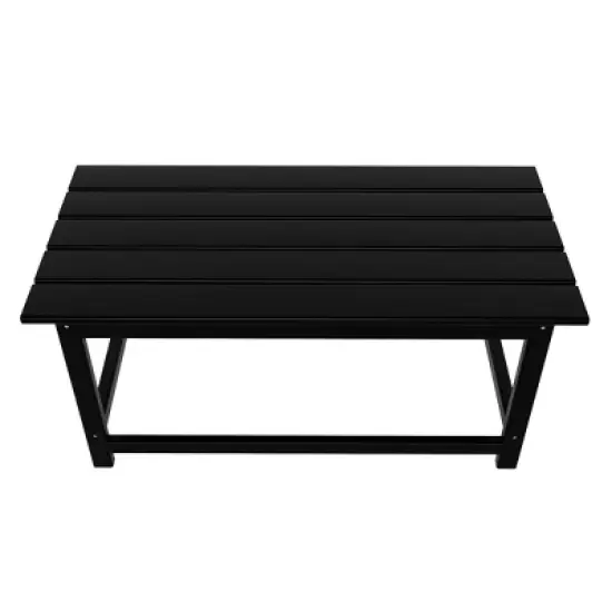 WestinTrends Highland 3-Piece Adirondack Chairs with Cup Holders and Coffee Table Set image {14}