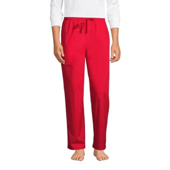 Lands' End Men's Poplin Pajama Pants image {7}
