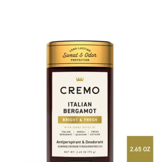 Cremo Solid Antiperspirant Italian Bergamot - 2.65oz image {7}