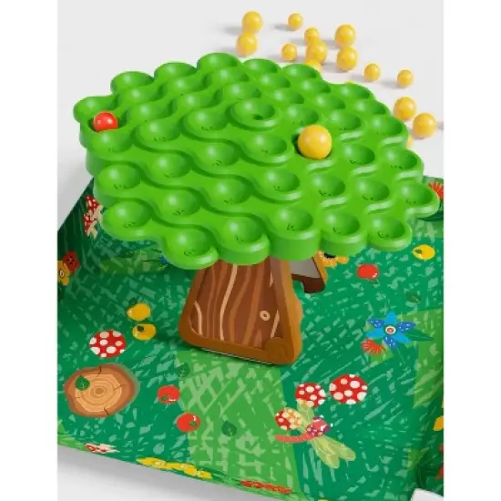 Quercetti Stay Apple Balance Tree Game, Learn Weight Distribution, Kids 5+ image {5}