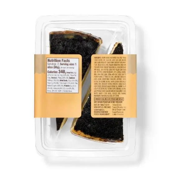 Turtle Cheesecake Slices - 6oz/2ct - Favorite Day&trade; image {1}