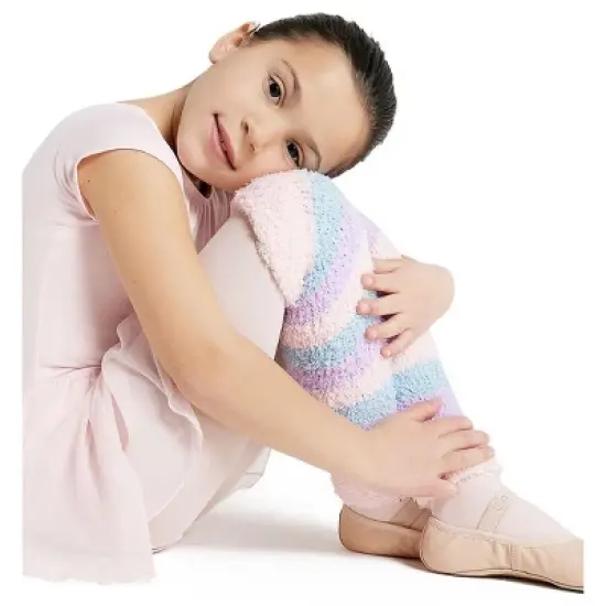 Capezio Harmonie 12" Striped Pamper Legwarmer - Child image {1}