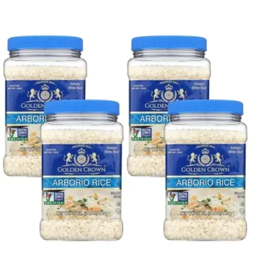 Golden Crown Arborio Rice - 4 pack, 2 lb image {2}
