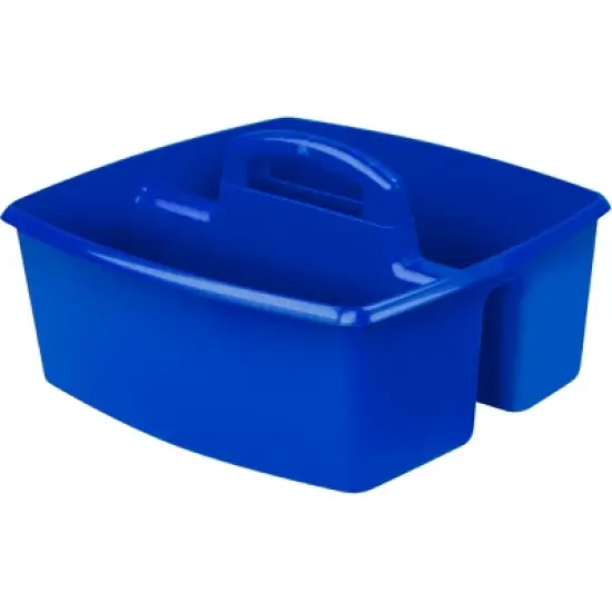 Storex Large Caddy, Blue, Pack of 3 image {1}