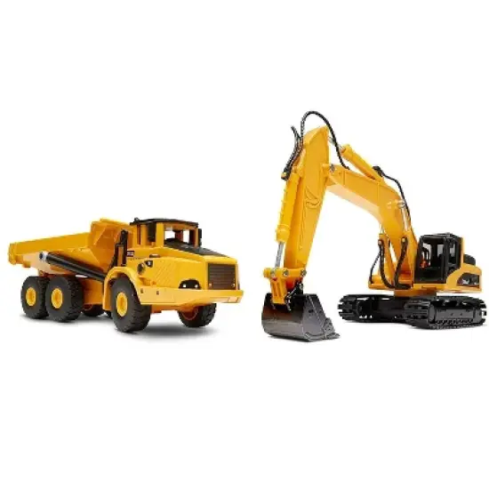 Top Race Construction Vehicle Toys image {1}