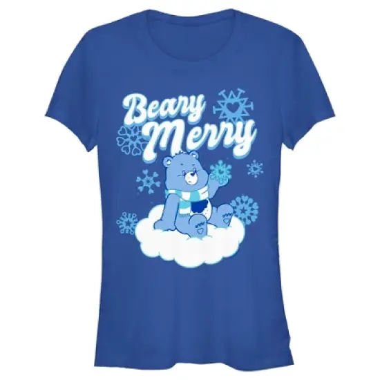 Junior's Care Bears Christmas Grumpy Bear Beary Merry T-Shirt image {3}
