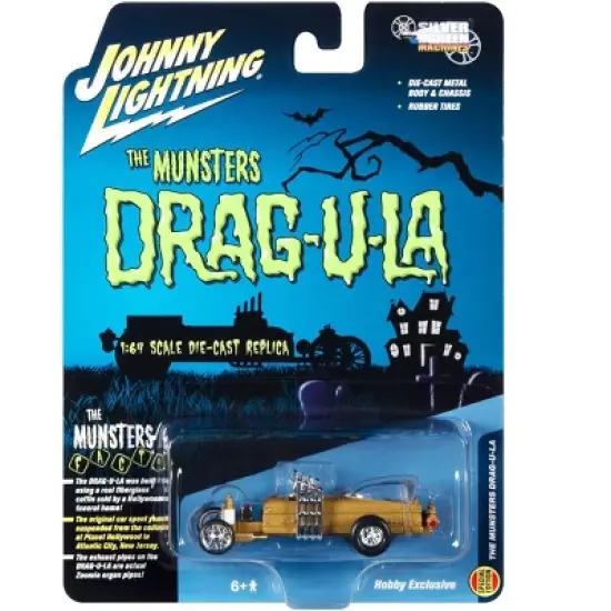 The Barris Dragula "Hobby Exclusive" 1/64 Diecast Model Car by Johnny Lightning image {2}