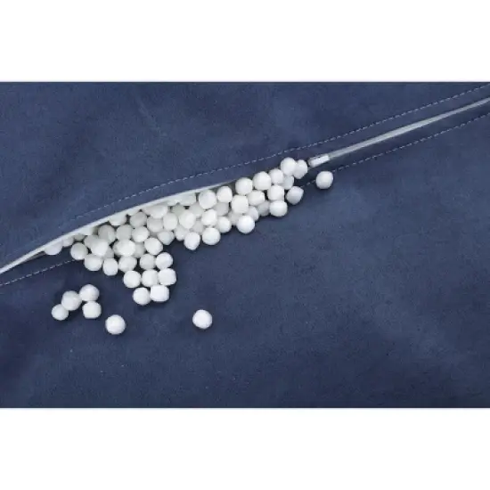 Micro-Fiber Suede Kids' Bean Bag Chair Blue - Gold Medal image {3}