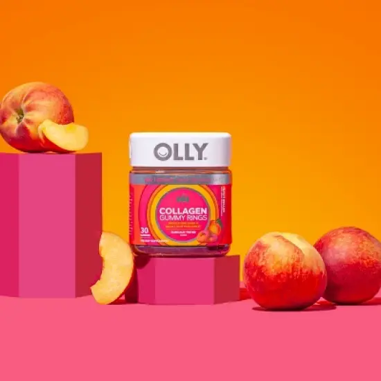 OLLY Collagen Rings Supplement Gummies for Skin Resilience - 30ct image {1}