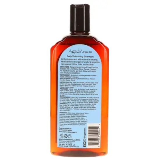 Agadir Argan Oil Daily Volumizing Shampoo 12 oz image {4}