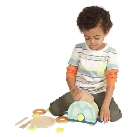 Manhattan Toy Toasty Turtle Toddler & Kids Pretend Play Cooking Toy Set image {10}