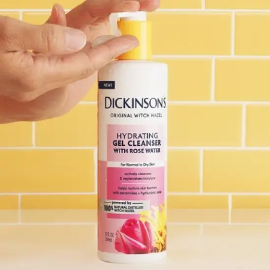 Dickinson's Original Witch Hazel Hydrating Gel Daily Cleanser with Rose Water - 12fl oz image {3}