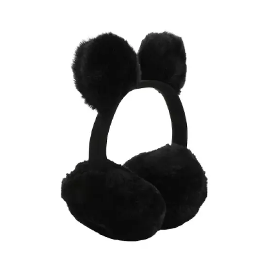 Disney Mickey Mouse-Inspired Black Ear Muffs image {1}