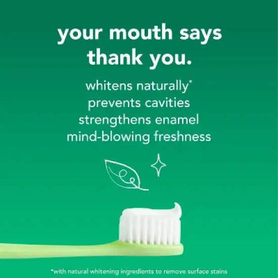 hello Naturally Whitening Fluoride, SLS-Free and Vegan Toothpaste - 4.7oz image {5}