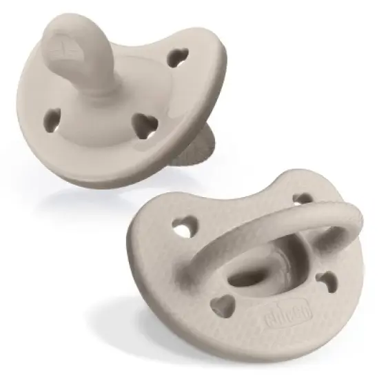 Chicco New PhysioForma Luxe Pacifier 6-16 Months - Gray - 2pk image {8}