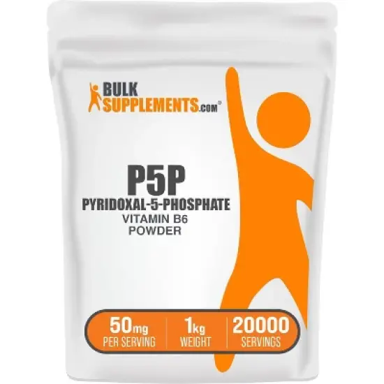 BulkSupplements Pyridoxal-5-Phosphate (P5P) Powder image {5}