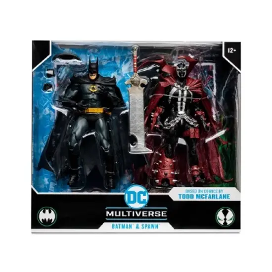 McFarlane Toys DC Collector Batman and Spawn Action Figure Set - 2pk image {1}