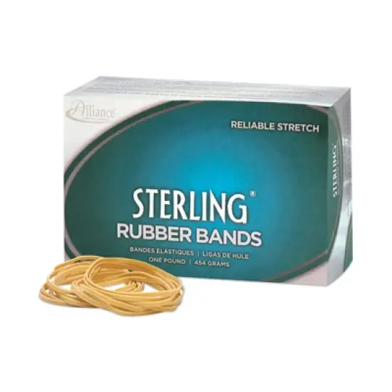 Alliance Sterling Rubber Bands, Size 32, 0.03" Gauge, Crepe, 1 lb Box, 950/Box image {6}