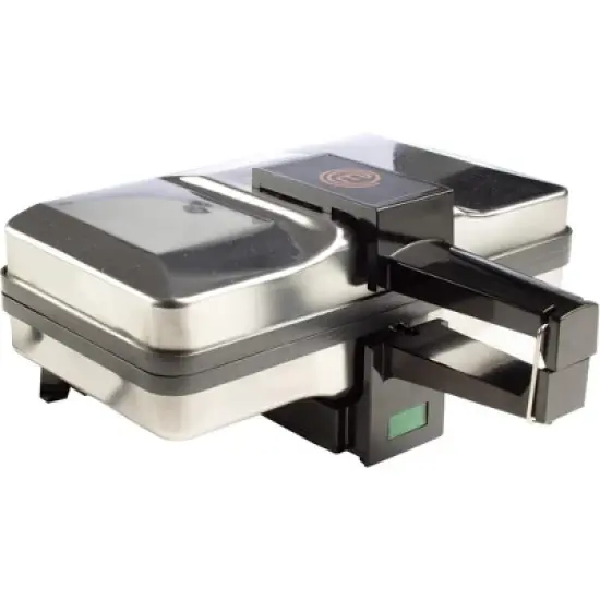 MasterChef Pizzelle Maker - Non-stick Electric Pizzelle Cookie Baker Press  Make Two 5-Inch Italian Waffle Cookies at Once image {3}