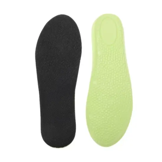 Unique Bargains Height Increase Shoe Inserts Green Black 1 Pair image {13}