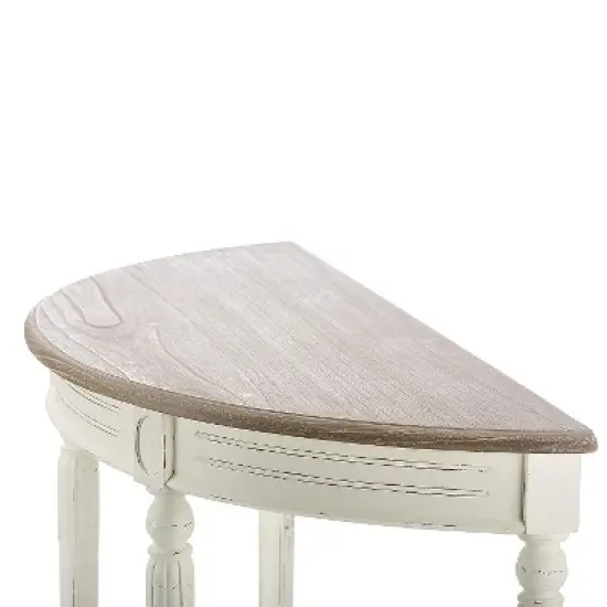 Vologne Traditional Wood French Console Table White - Baxton Studio image {2}