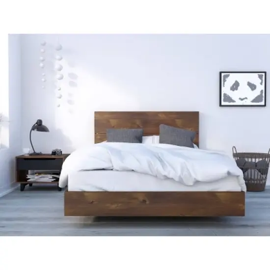 3pc Barista Bedroom Set Truffle/Black - Nexera image {4}